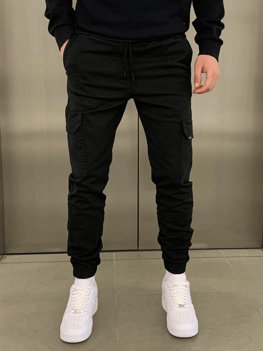 Laurent™ Stijlvolle en praktische cargo jogger