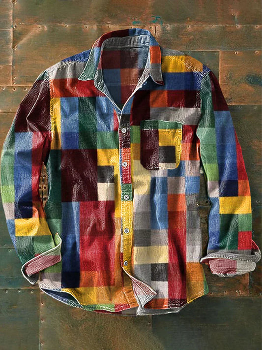 Mathias | Shirt met lange mouwen en zak
